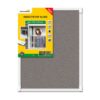 Mosquitera con marco extensible, malla de fibra de vidrio, blanca, 75-142 x 50 cm