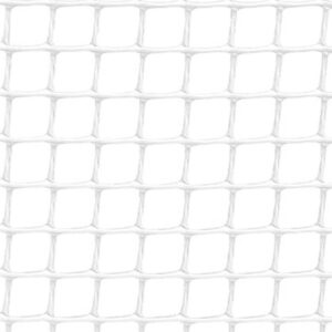Rollo de malla ligera cadrinet color blanco 1 x 5 m cuadro: 5 x 5 m