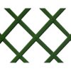 Celosia de plastico 1 x 2 m color verde perfil de listones 22 x 6 mm