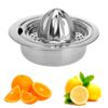 Exprimidor de cítricos acero inoxidable 0,8 l ø16 cm