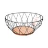 Frutero metálico baltik gris ø28 cm