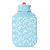 Bolsa de agua caliente 2 l modelo azul copos blancos