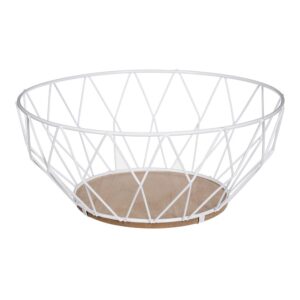 Frutero metálico baltik blanco ø28 cm colores/modelos surtidos