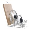 Soporte lido para platos, tapaderas y tablas de corte 29 x 50 x 17 cm