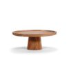 Plato para tarta madera acacia ø 25 x 10 cm