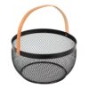 Cesta de malla retro colección noir kitchen ø29 cm