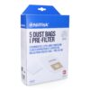 Bolsa de recambio silex para aspirador nilfisk