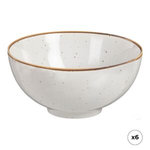 Pack 6 uds bol de porcelana akiko ø15 cm