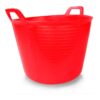 Capazo plástico rojo n° 3 40 l