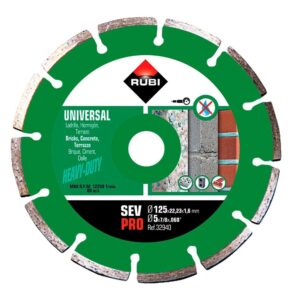 Disco diamantado sev pro ø125 x 1,6 x 22,2 mm