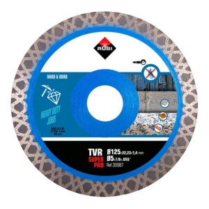 Disco diamantado tvr superpro ø125 x 1,4 x 22,2 mm