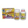 Mantenimiento kit mini para piscinas pequeñas, cloro choque 500 g y algicida 500 ml