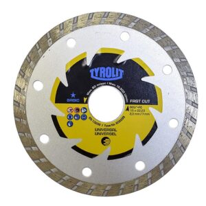 Disco diamantado continuo c3r ø115 x 2,0 x 22,23 mm