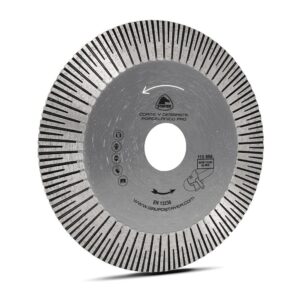 Disco corte y desbaste porcelanico pro ø125 x 20 x 22,2 mm