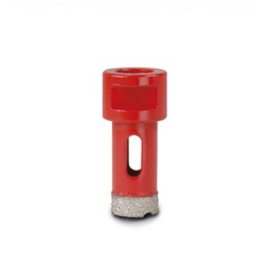Corona diamantada para amoladora, corte seco, ø20 mm / m14