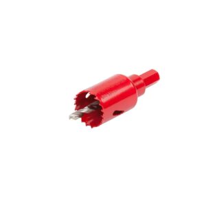 Sierra de corona bimetal completo con adaptador y broca piloto ø32 mm