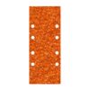 Hojas de lijar de corindón perforadas, 93 x 230 mm, grano 40, pack 5 uds