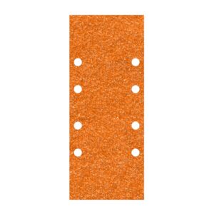 Hojas de lijar de corindón perforadas, 93 x 230 mm, grano 120, pack 5 uds