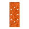 Hojas de lijar de corindón perforadas oval, 93 x 230 mm, grano 40, pack 5 uds