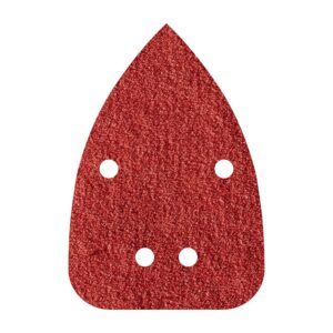 Hojas de lijar adhesivas de corindón perforadas 96 x 136 mm, grano 240, pack 10 uds