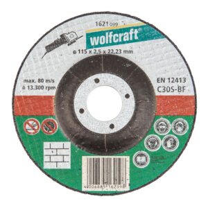 Disco corte abombado piedra ø115 x 2,5 x 22,23 mm