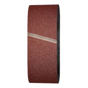 Lijas de banda, corindón, 75 x 533 mm, grano40, set 3 uds