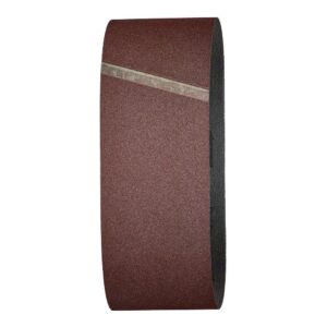 Lijas de banda, corindón, 75 x 533 mm, grano120, set 3 uds