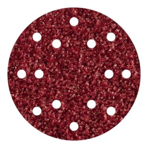 Discos adhesivos de lijar corindón, para exc., ø150 mm, grano40, set 5 uds