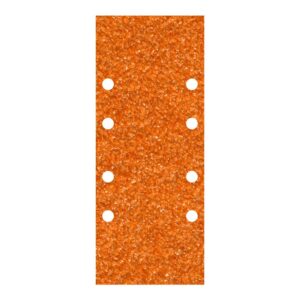 Hojas de lijar de corindón, 93 x 230 mm, grano80, set 5 uds
