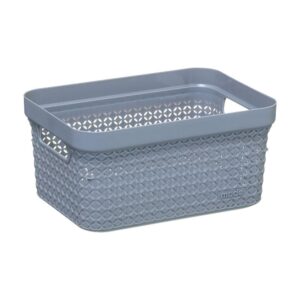 Cesto para ropa 17 l, color gris 37,5 x 26 x 21,3 cm