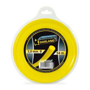 Hilo dispensador para desbrozadora, redondo, ø3,0 mm, dispensador 54 m