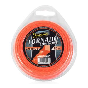 Hilo para desbrozadora tornado, cuadrado, ø2,0 mm, dispensador 20 m