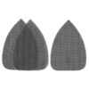 Hoja de lija de malla autoadherente para mouse, grano 120, 3 uds