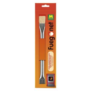 Pincel+ rasqueta para quemador de estufas de pellet
