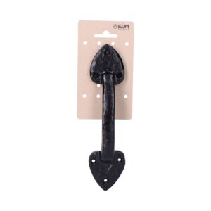 Tirador puerta 210mm forja negro