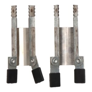 Seguros cuña dentada para persianas inox 304, 2 uds