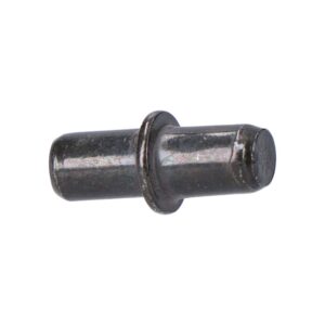 Pack 16 uds. porta-estante de hierro redondo nº 5 negro