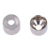 Pack 2 uds. soporte barra ø12 mm níquel
