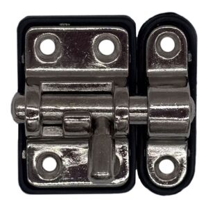 Pasador reforzado base plástica 20 mm cromo