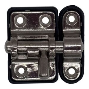 Pasador reforzado base plástica 25 mm cromo