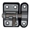 Pasador reforzado base plástica 25 mm cromo mate