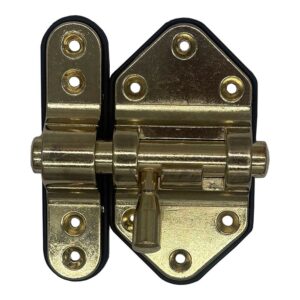 Pasador reforzado base plástica 30 mm dorado
