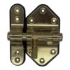 Pasador reforzado base plástica 50 mm dorado