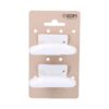 Colgador blanco 2 uds