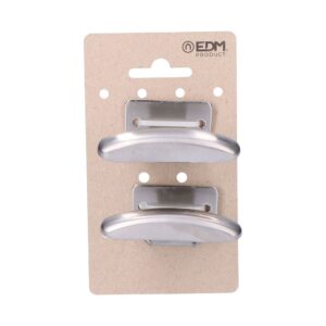 Colgador de acero inoxidable 2 uds