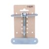 Soporte barandilla regulable zinc cromado