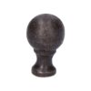 Pomo bola 18 mm hierro antiguo