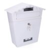 Buzon de acero modelo classic blanco 295 x 105 x 355 mm