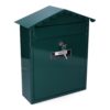 Buzon de acero modelo tradition verde 260 x 90 x 355 mm