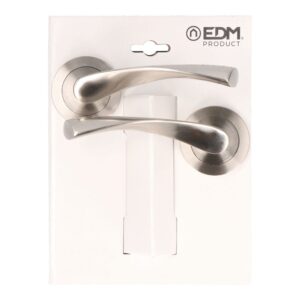 Juego roseta 707 níquel satinado ø 65 x 120 mm